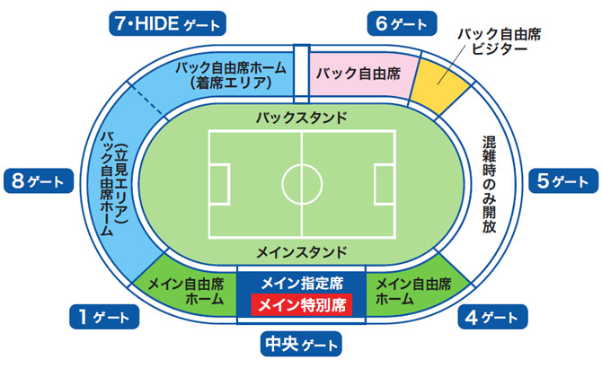 平塚競技場のイメージ