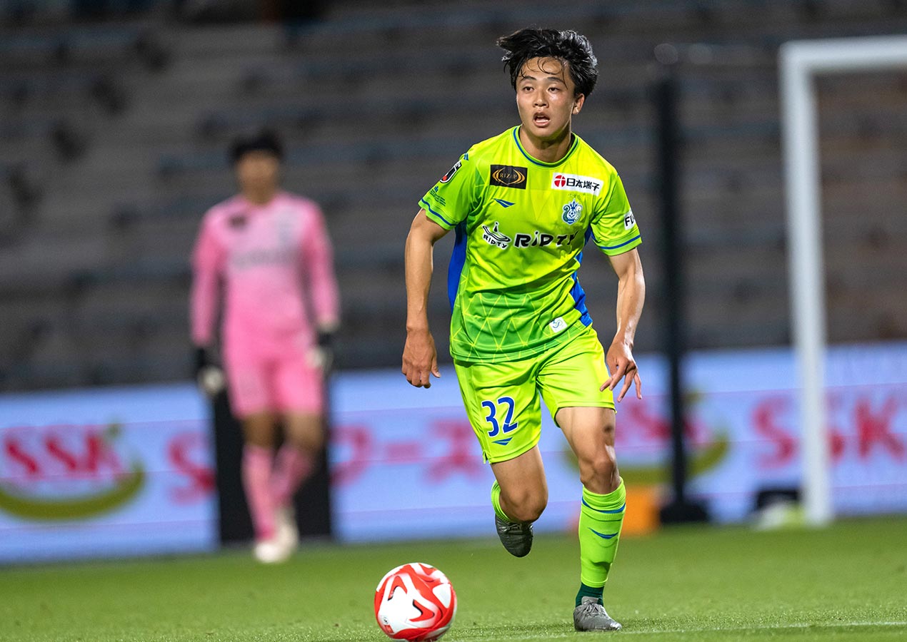湘南ベルマーレ　ユニフォーム　松村晟怜 この度、松村晟怜選手と2025シーズンの契約を更新しました