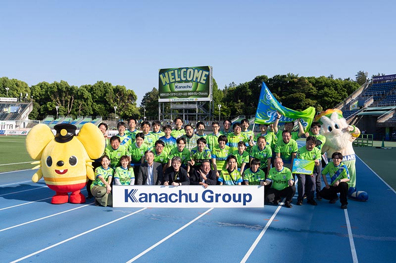 試合後集合写真
