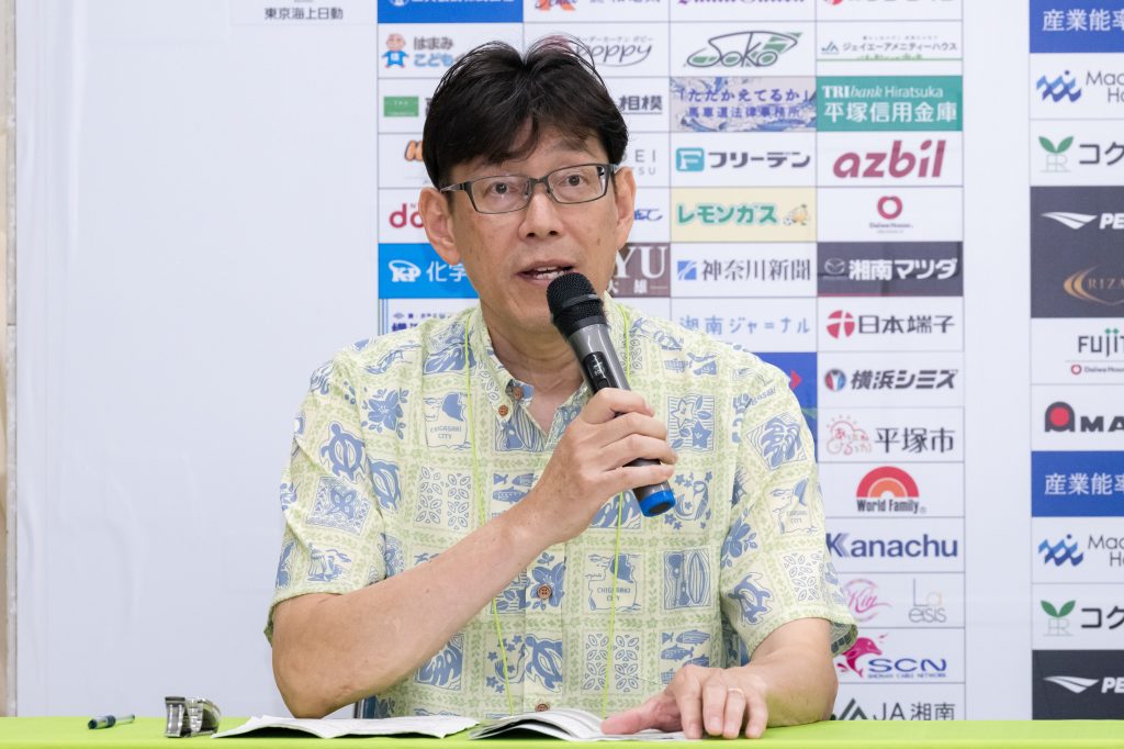 青柳和富教育長 挨拶