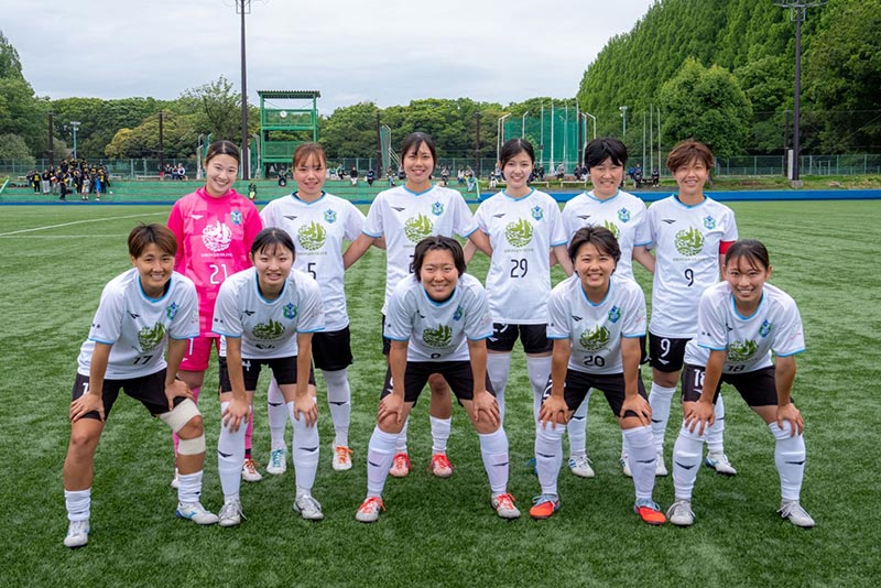 湘南ベルマーレウィメン 試合集合写真