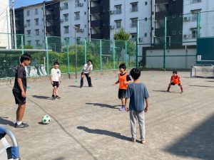 ミニサッカーの様子2
