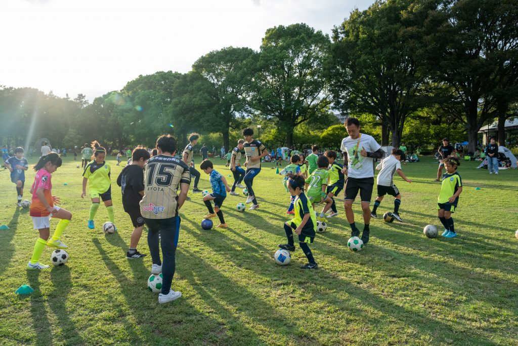 サッカー教室風景2