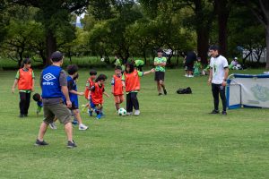 チャリティーサッカーの様子4