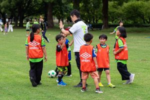 チャリティーサッカーの様子3
